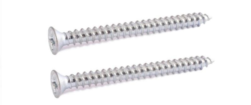 Zinc Plated Phil Flat Head Self-Tapping Sheet Metal Screw