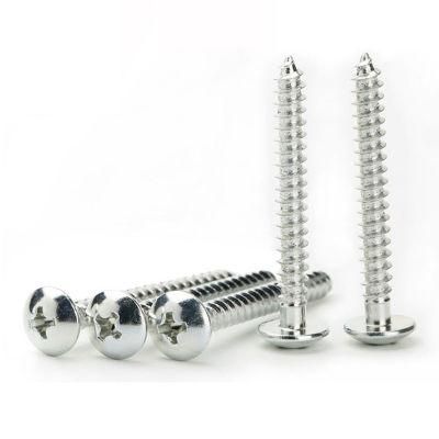 M3.6 32mm Truss Head Galvanized 4.8 8.8 Grade Phillips Self Tapping Screw