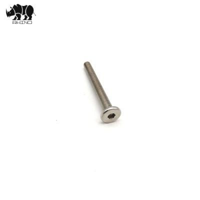 M4 M5 M6 M8 M10 Stainless Steel Hex Socket Round Head Machine Screw, Stainless Steel Pan Head