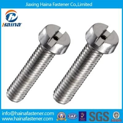 DIN84 Slotted Pan Head Machine Screw/Cheese Head Screw