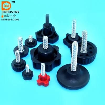 Six Star Plastic Thumb Screw Plastic Knob Thumb Screw Stainless Screw Plastic Screw and Nut Plastic Fastener