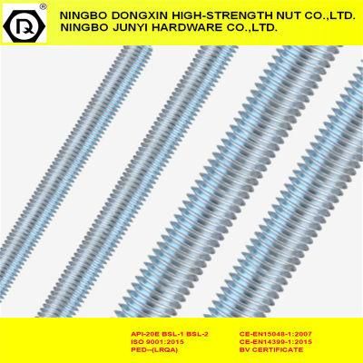 ASTM A193 B7m Zinc Plated Fasteners Stud Bolts