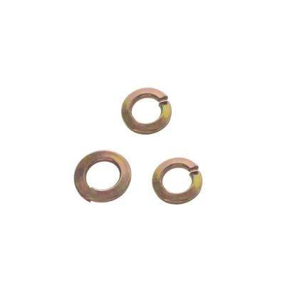 Sales Spring Washer with Yellow Zinc Plated