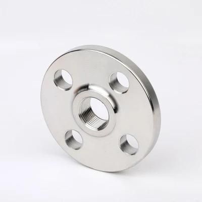 Threaded Type Flange 2 Inch 150lb ASME Standard F316 RF Stainless Steel Threaded Flange