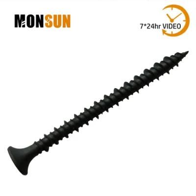 #6 #8 M3.5 M4.2 Black Phosphated Hi-Low Hilo Thread Bugle Head Phillips Steel Drywall Screws/Plaster Fibreboard Screw