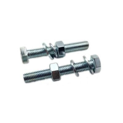 Hex Bolt with Washer and Nut Fastener