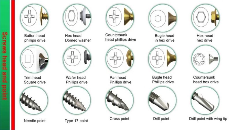 Hinge Screw Satin Chrome Screws