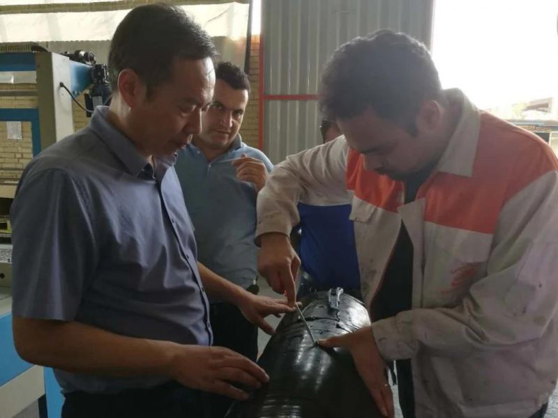 PE Radiation Cross-Linked Heat Shrinkable Sleeve for Steel Pipe Anti-Corrision Pipeline Joint Fitting