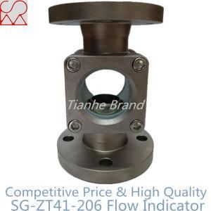 Pipe Fitting Double Window Stainless Steel Flanged Sight Glass for Water