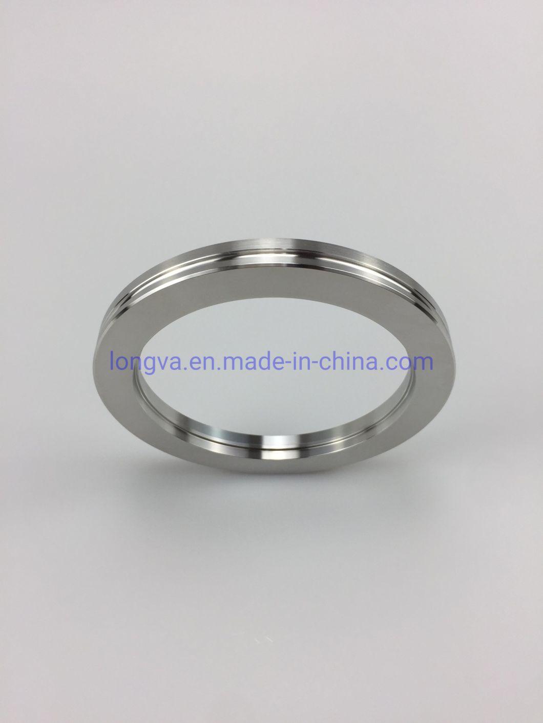 Sanitary Stainless Steel Kf/CF/ISO Vacuum Bored Blank Flange