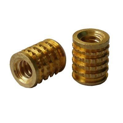 Brass Knurled Insert Nut M4 Thread Insert Nut with High Quality