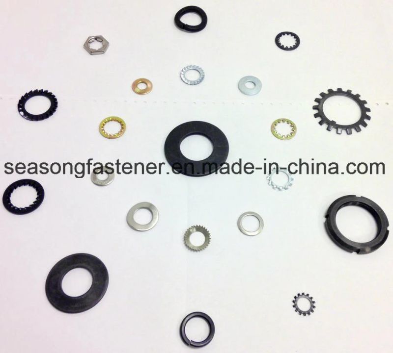 Tooth Lock Washer / Serrated Washer (DIN6798A, J, V)