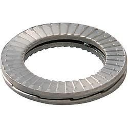 M3-M130 Stainless Steel Double Fold Self Lock Wedge Lock Washer DIN25201 for Screw and Nut
