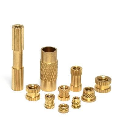 Custom Precision CNC Machined Brass Nuts, Brass Threaded Fittings OEM Service