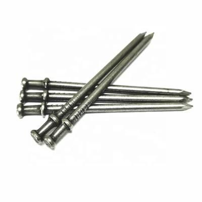 Superior Quality Polished/Electro Galvanized Duplex Head Nail/Double Head Nail From China Factory (6D-20D)