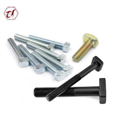 Steel T Slot Scaffold Coupler Track Hammer Head T Type Bolt HDG T Bolt