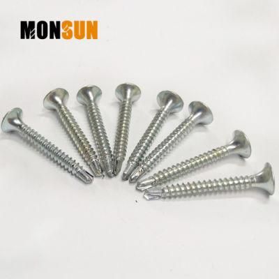 Phillips Drive pH Recess Bugle Head Drill Point Black Phosphate Finish Zinc Plated Galvanized Drywall Screws for Plasterboard