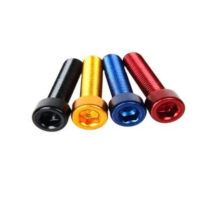 DIN912 Nonstandard Colorful Aluminum Anodized Allen Bolt
