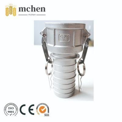 Quick Connector Hot Sale Type C Stainless Steel Tube Connector Quick Release Camlock Couplings