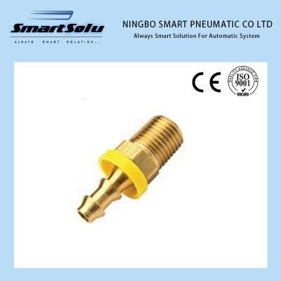 Ningbo Smart 1/2&quot; Mpt X 1/2&quot;Barb Pneumatic Brass Hose Barb Fittings