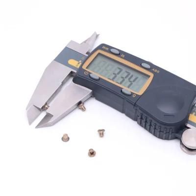 Nickel Plated Small Screws M1 M1.2 M1.4 M1.6 M2 Flat Head Phillip Screws for Laptop