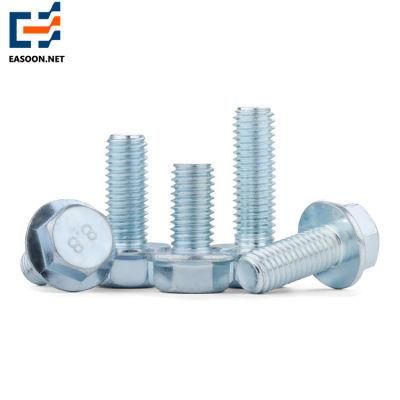 Factory Price Bolt and Nut Unc 3/8 Flange Bolt Hex Washer Head Bolt