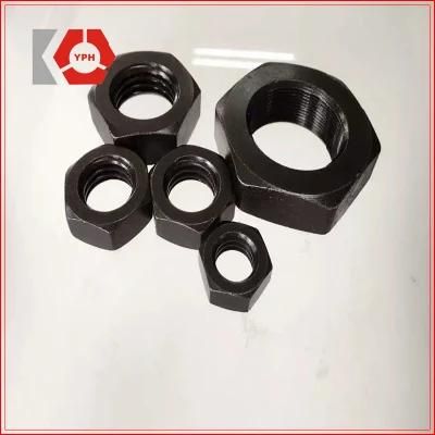 DIN439 Structural Stainless Steel Heavy Nuts Black