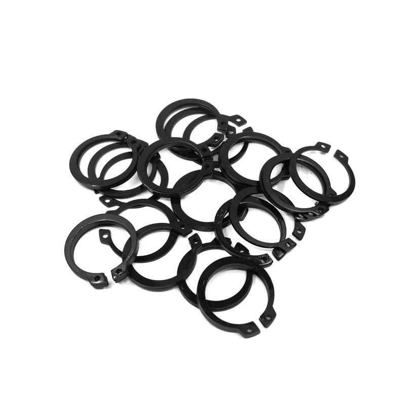 DIN471 Hose Connector Internal External Retaining Circlips Black Lock Ring Snap Ring Retaining Ring