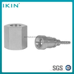 Ikin Stainless Steel Hydraulic Hose Fitting with Dko-24&deg; Taper Seal Fluid Power Solutions Hydraulic Test Connector Hose Fitting