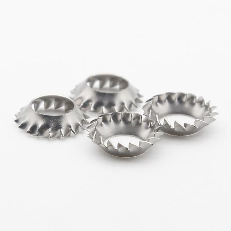 DIN6798V Stainless Steel Serrated External Tooth Lock Washer