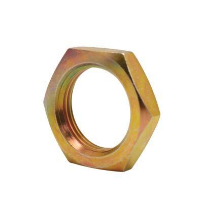 China Factory Custom CNC DIN 439 Zinc Plated Hexagon Thin Nut