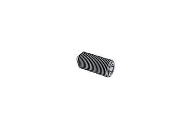 DIN914 Titanium Hexagon Socket Set Screws with Cone Point