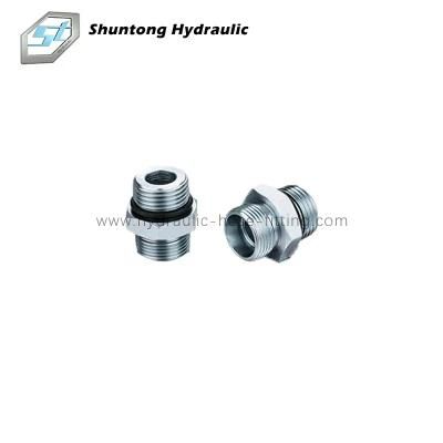 Hose Adapter Metric Male 24&deg; or SAE Male O-Ring, Hose Nipple