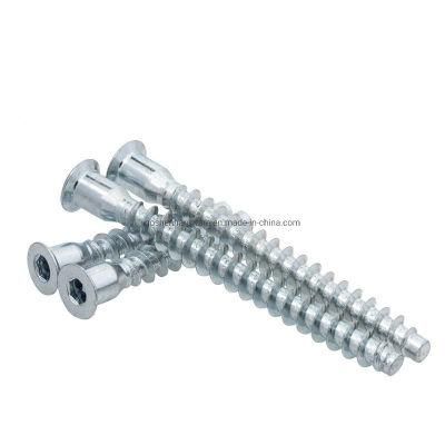 Zinc-Plated Carbon Steel Furniture Screws/Confirmat Screw
