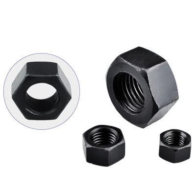 Made in China High Strength Black Oxide Hexagonal Nuts