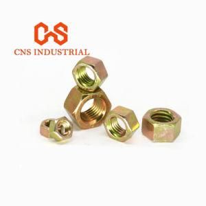 Cns Brand Yellow Zinc-Plated Carbon Steel DIN 934 Hex Nut