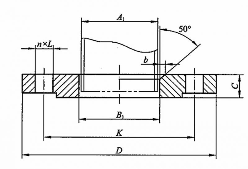ASME/ANSI RF/FF/Rtj 150#-2500# Stainless Steel Plate Flange