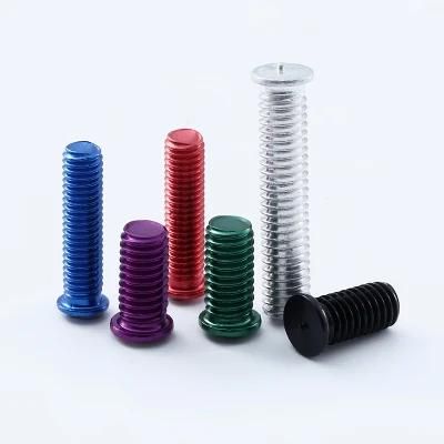 High-End Supplier Aluminum Alloy 6061 7075 DIN 32501 for Car Fastener Color Welding Bolts