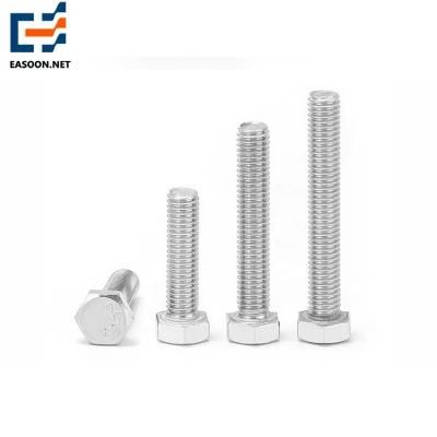 Stainless Steel M4 M6 M8 Hex Bolt Hex Cap Screws