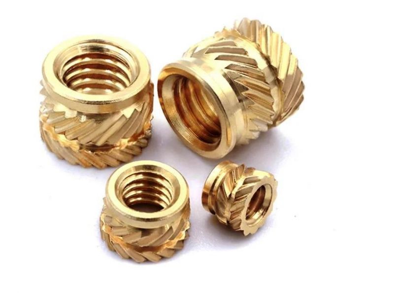 Customized Hardware Copper Brass Square Nut Rollor Nut Connector Nut