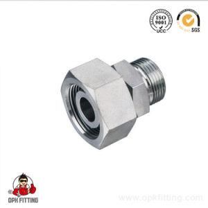 NPT Thread Hydraulic Hose Nipple Fitting (2D)