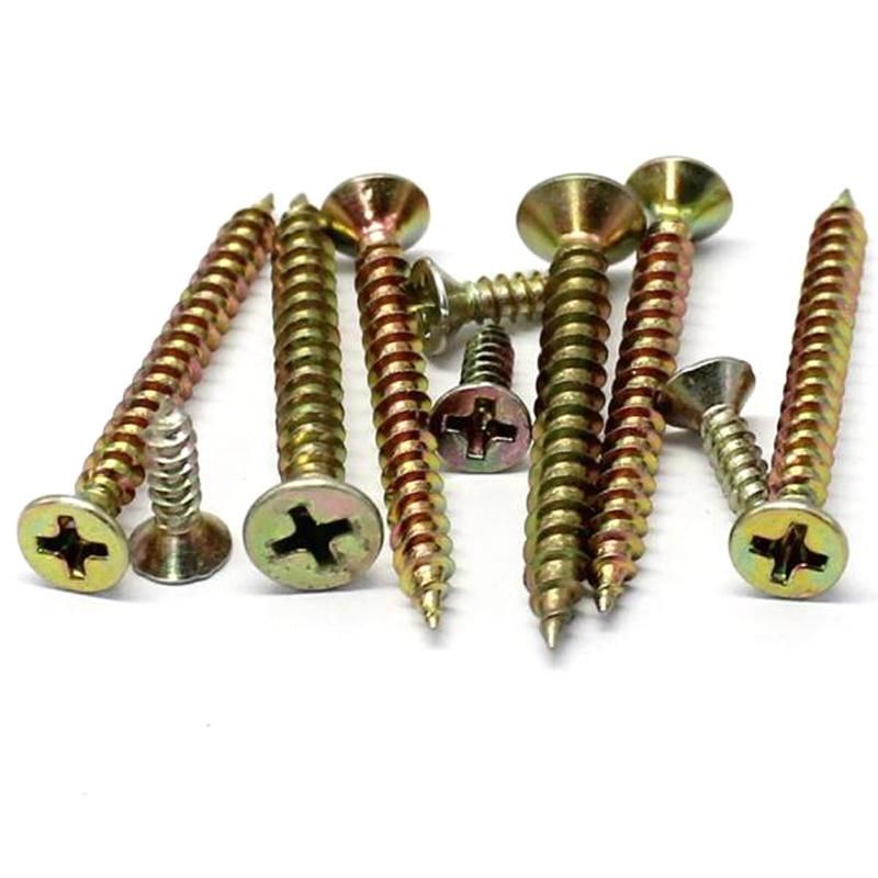 China Customized Countersunk Head 6#*1inch /3.5*25mm Chipboard Screw