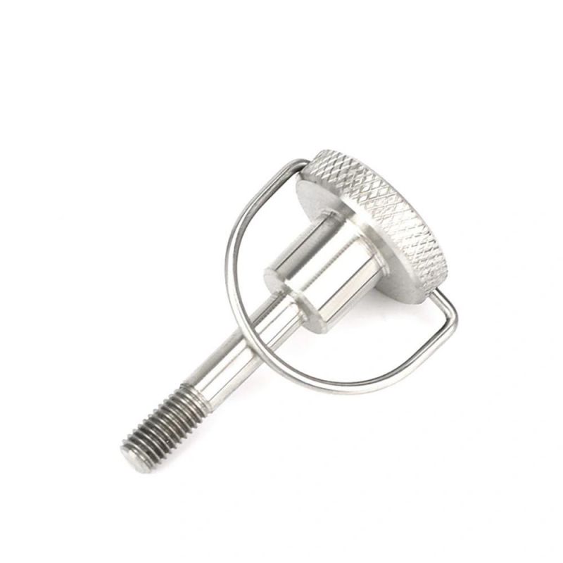 Hot Sale SS304 SS316 M5 Pull Ring Plunger Pins Pull Pin Screw