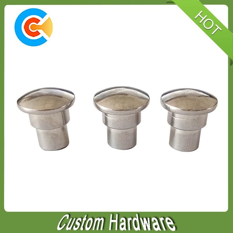M8 Steel Mushroom Head Round Body Rivet Nuts Tubular Rivets