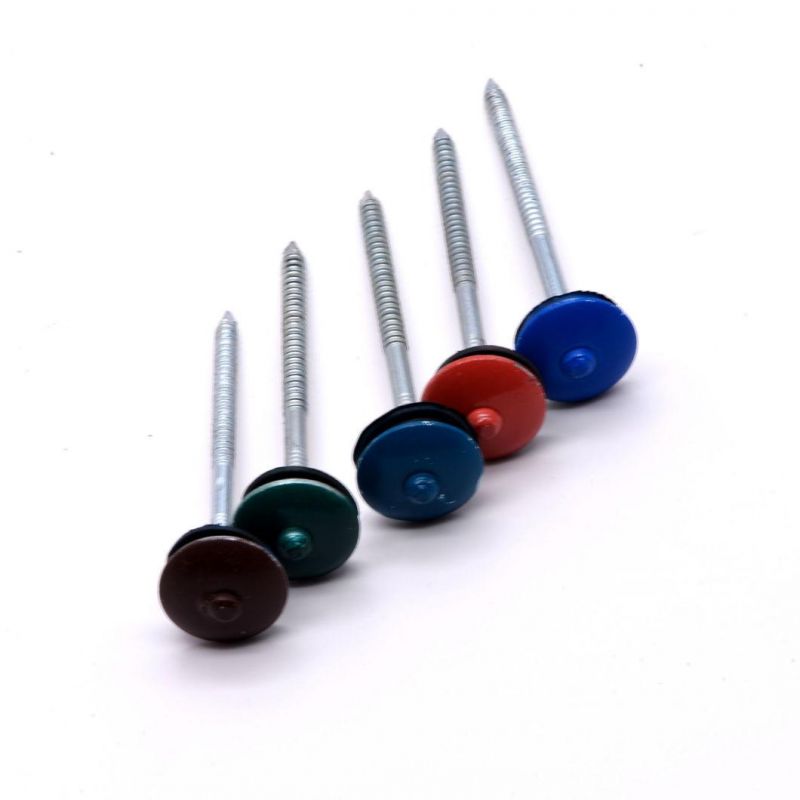Cheap Galvanized Umbrella Head Roofing Nails, Corrugated Roofing Nails