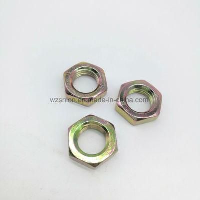 Fine-Pitch DIN439 Chamfered Hex Thin Nuts