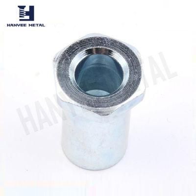 Stainless Steel Hollow Button Rivet with Flat Head