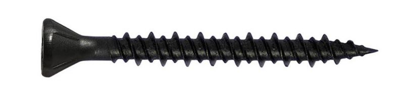 #2 Square Trim Head Gray/Black Phosphated Hi-Low Thread Underlayment Screw