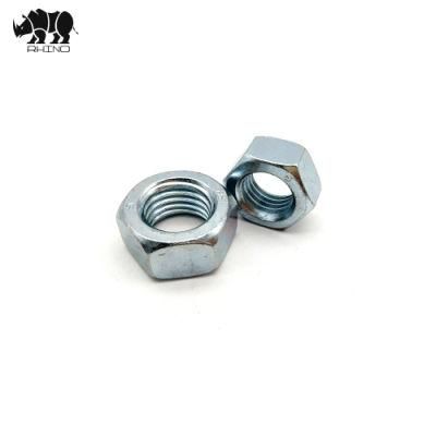 Factory Galvanized Hexagonal Nut with Head Mark and Whole Size DIN934
