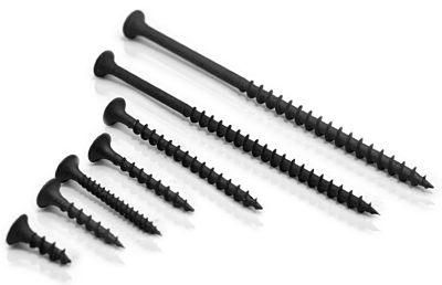 Black Phosphate Drywall Screw Nails for Wood Connection